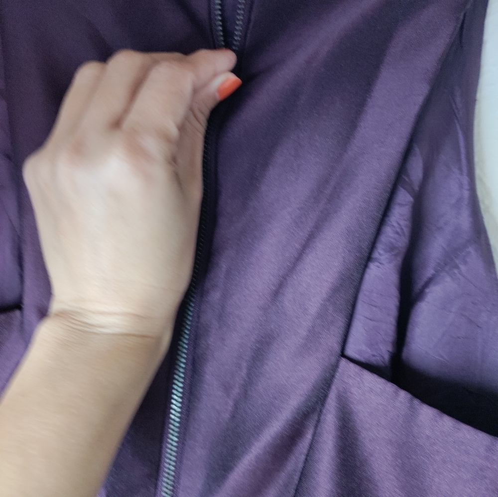 Adrianna Papell high _ low Mikado gown - Picture 6 of 10